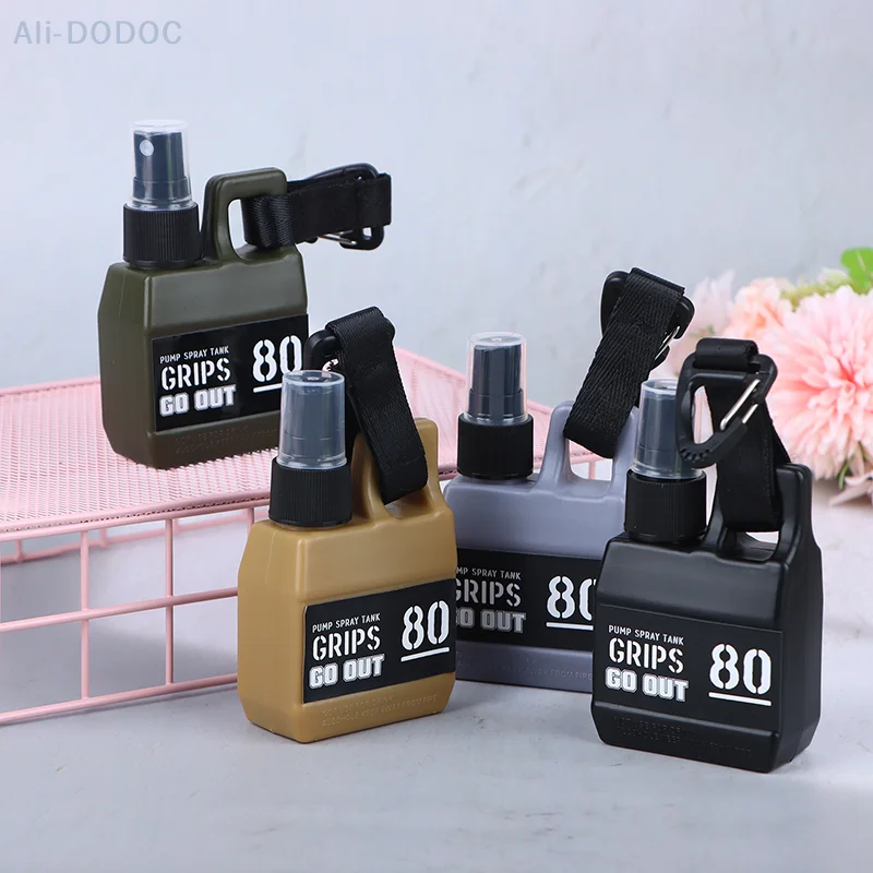

1Pc 80ml Outdoor Camping Portable Pump Perfume Refillable Spray Bottle Empty Cosmetic Containers Atomizer Bottle Travel