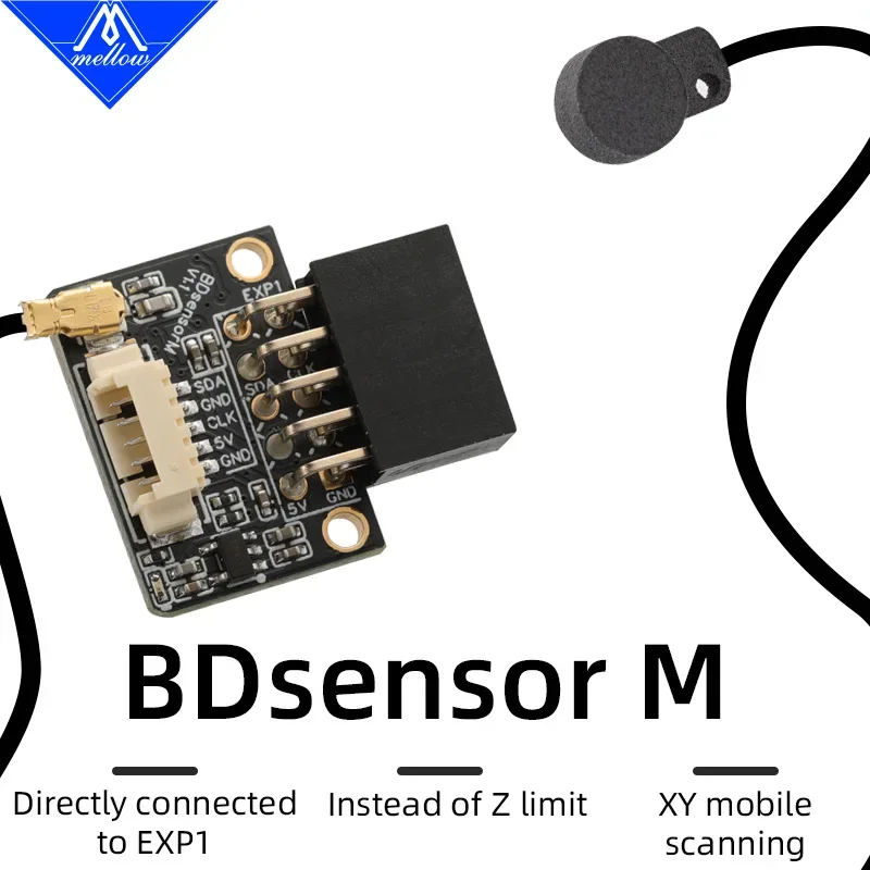Mellow BDSENSOR M для Marlin/Klipper DIY 3D-принтер EDDY Z комплекты датчиков автоматического