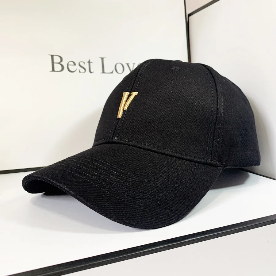 Летняя стандартная однотонная бейсболка с изогнутыми полями мужская и женская