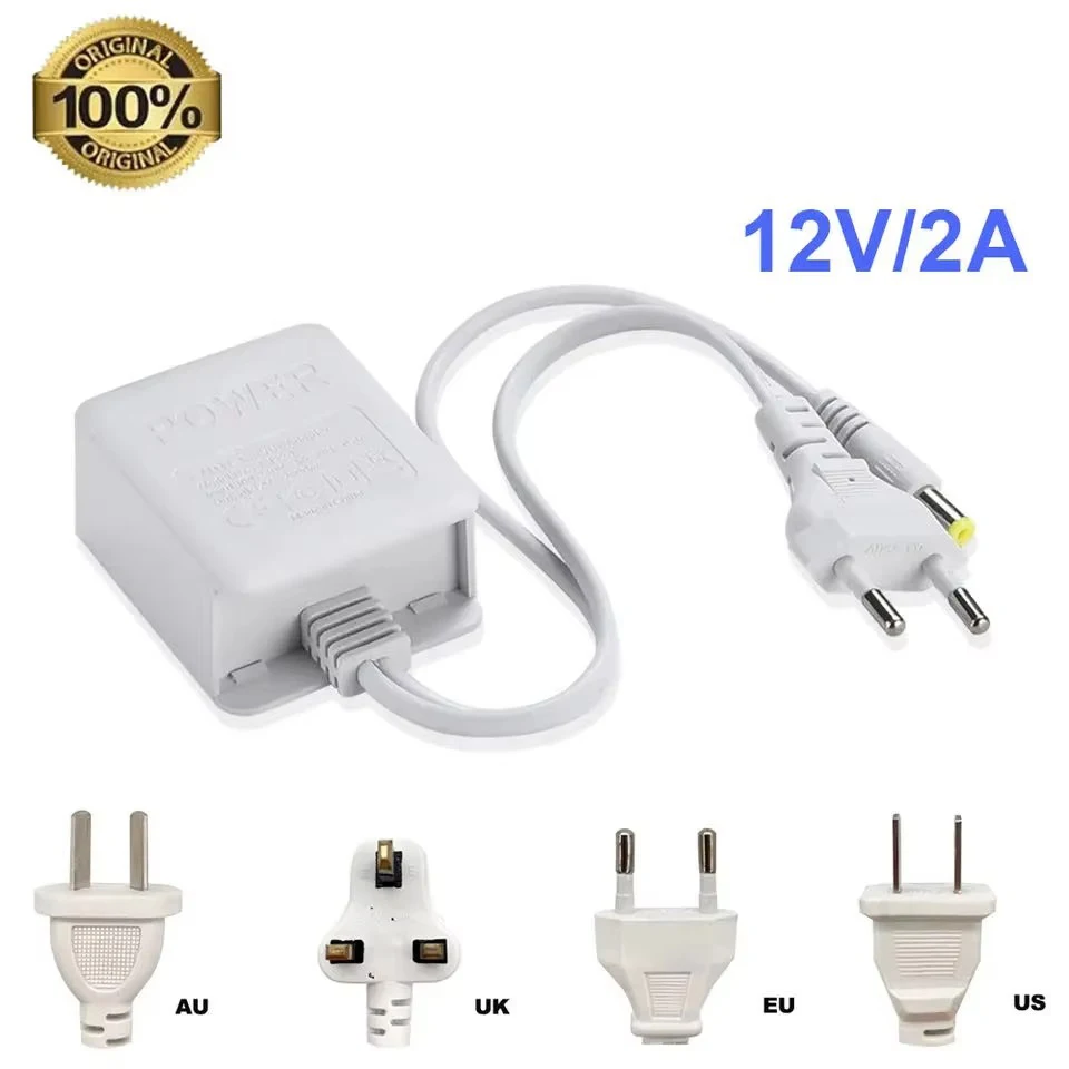 

BESDER Адаптер питания 12В 2А для камер видеонаблюдения