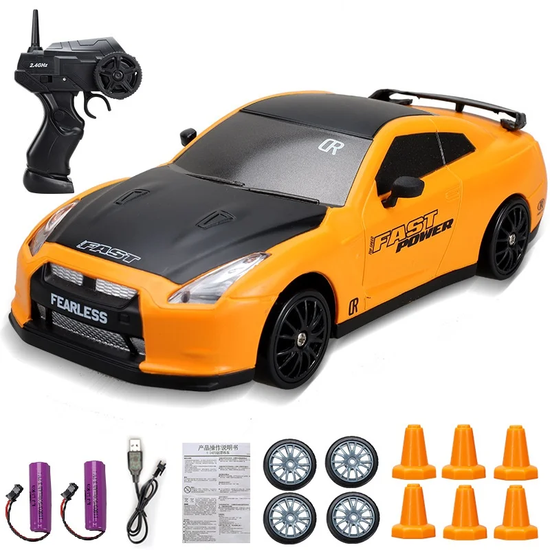

20Km/h RC Car Toys 1/24 2.4G High Speed Remote Control Mini Scale Model Vehicle Electric AE86 Drift Racing Car Gift for Kids