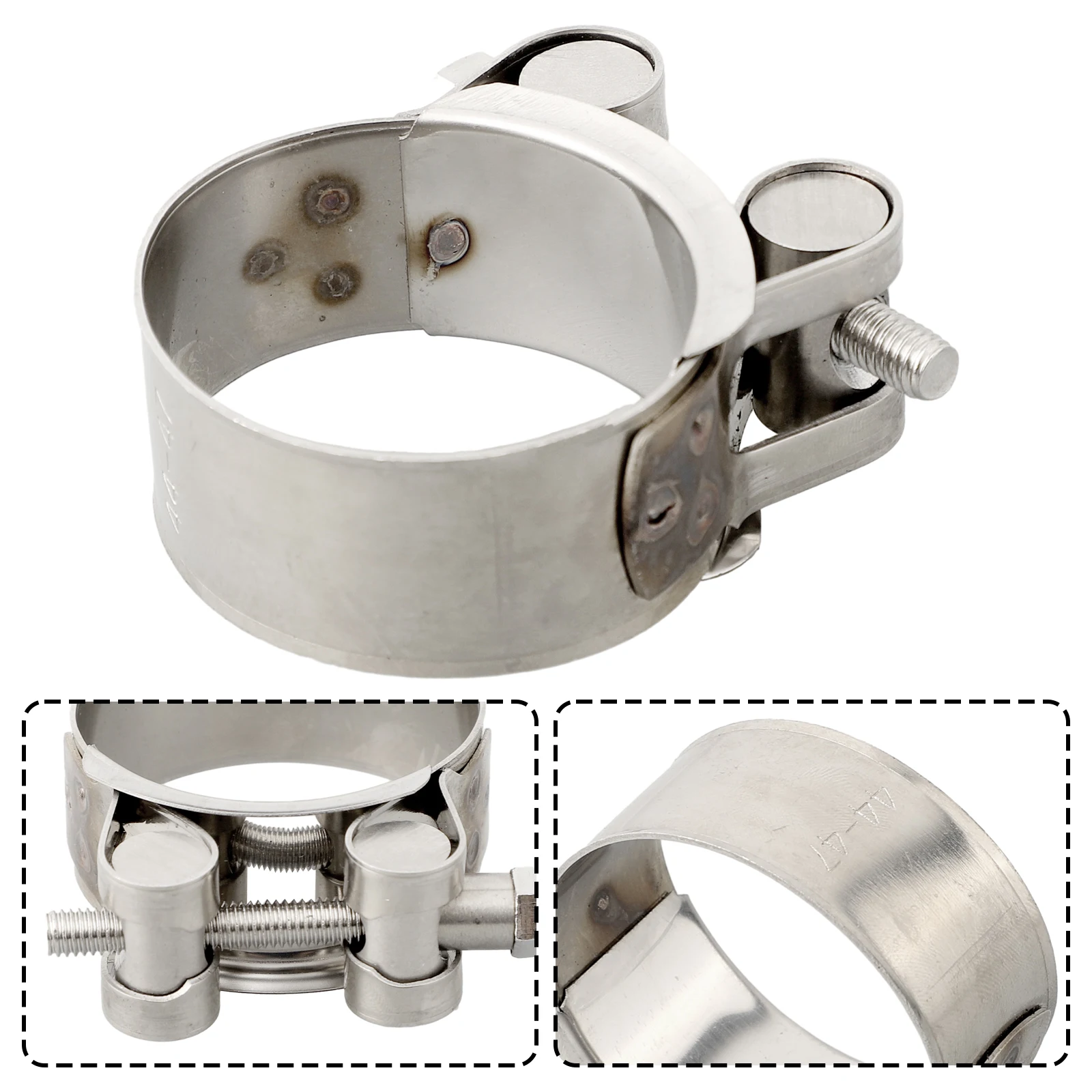 Хомуты для шлангов из нержавеющей стали Т-образный болт зажимы выхлопных труб