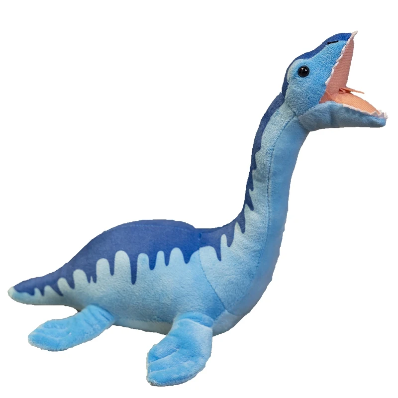 Legend Simulation Plesiosaurus Dinosaur Plush Toys Real Life Mosasaur Loch Ness Monster Stuffed Animal Dolls Boys Gift For Kids images - 6