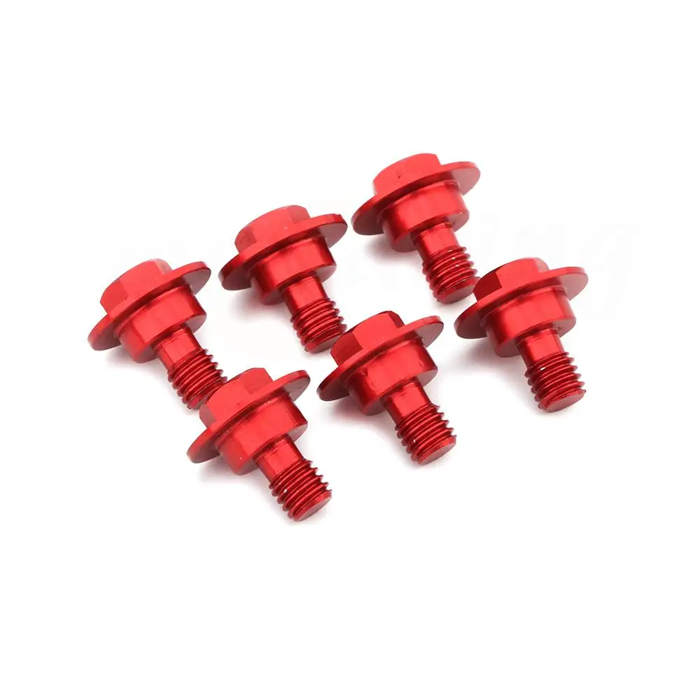 

Motorbike CNC 6 PCS Mud Guards Mudguard Set Damping Fork Guard Bolt For HONDA CR85R CRF150R CRM250AR CRF250L CRF250M XR250 XR400
