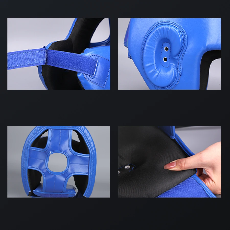 Боксерская защита головы полностью закрытая Боевая Защитная Экипировка Муай
