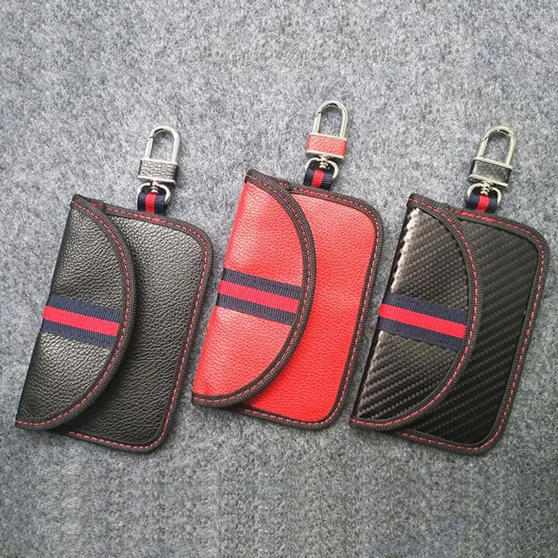 EMP защитный чехол для ключей автомобиля премиум-класса брелок Блокировка сигнала