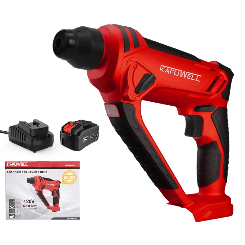 Профессиональная ударная электрическая дрель KAFUWELL PA4224 20 в электрический молоток