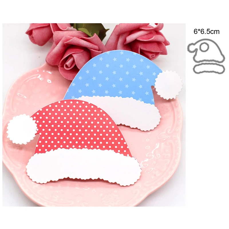 Crafts Metal Steel Cutting Dies New Christmas Hat Stencil For DIY Scrapbooking Paper/photo Cards Embossing Dies