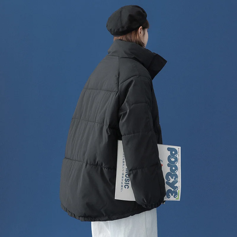 2022 New Cotton-padded Clothes Women's Winter Jacket Female Short Thick Bread Clothing Women Loose Padded Coats Parkas