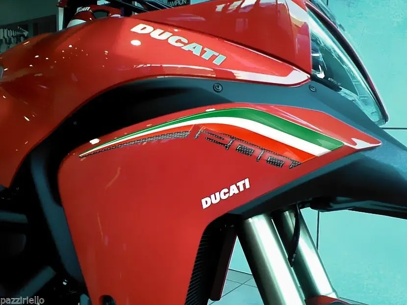 Задний Набор 3D наклейки триколор колпачки для DUCATI MULTISTRADA 1200 Италия|Наклейки и