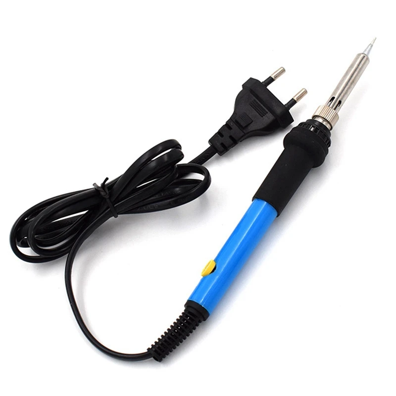 

Electric Iron Set Internal Heating Type Temperature Regulating Electric Luo Iron Welding Pen Set EU Plug