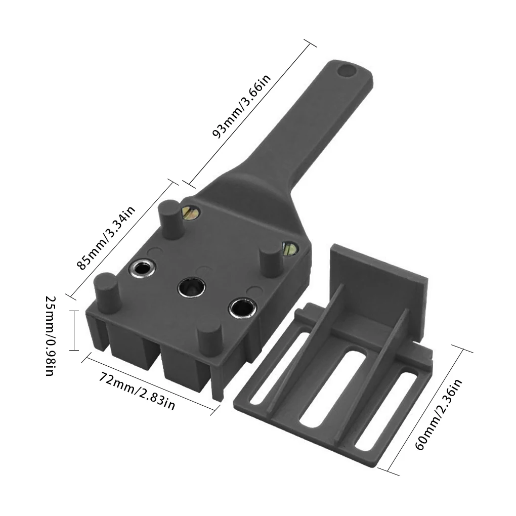 

Ручные Деревообрабатывающие инструменты дюбелирование джиг ABS деревянная буровая доска локатор отверстия портативное деревянное сверлил...