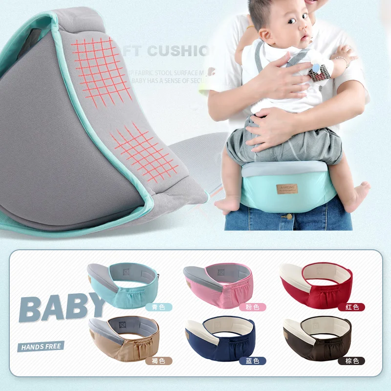 

2022 New Baby Carrier Waist Stool Walkers Baby Toodler Waist Stool Seat Carrier Hold Waist Belt Infant Hip Seat