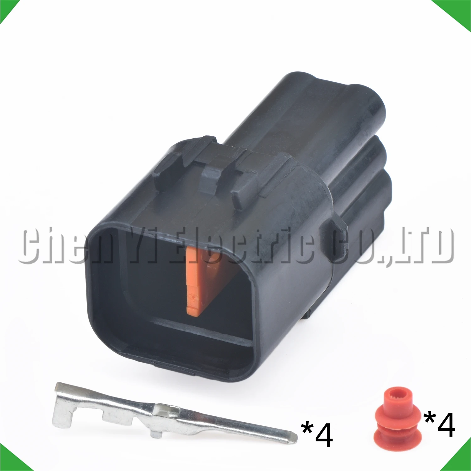 

4-контактные автомобильные разъемы, вилка для фар, датчик кислорода, вилка жгута проводов PB625-04027 PB625-04127 для Kia Hyundai Elantra