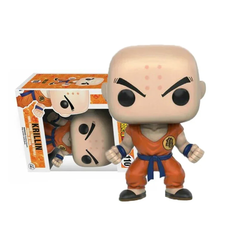Экшн-фигурки FUNKO POP из аниме Драконий жемчуг с плавками #107 GOKU #109 KRILLIN #110 MAJIN BUU #111