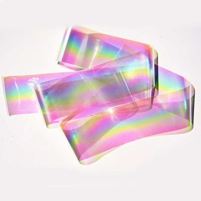 Лазерная Прозрачная Фольга для ногтей 1 м |