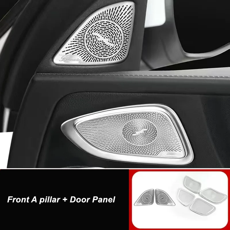 

Крышка автомобильного аудиодинамика, крышка стойки/дверного динамика, накладка на звуковой сигнал для Mercedes Benz W206 C200 C220 C260 C300 2022 2023, аксессуары