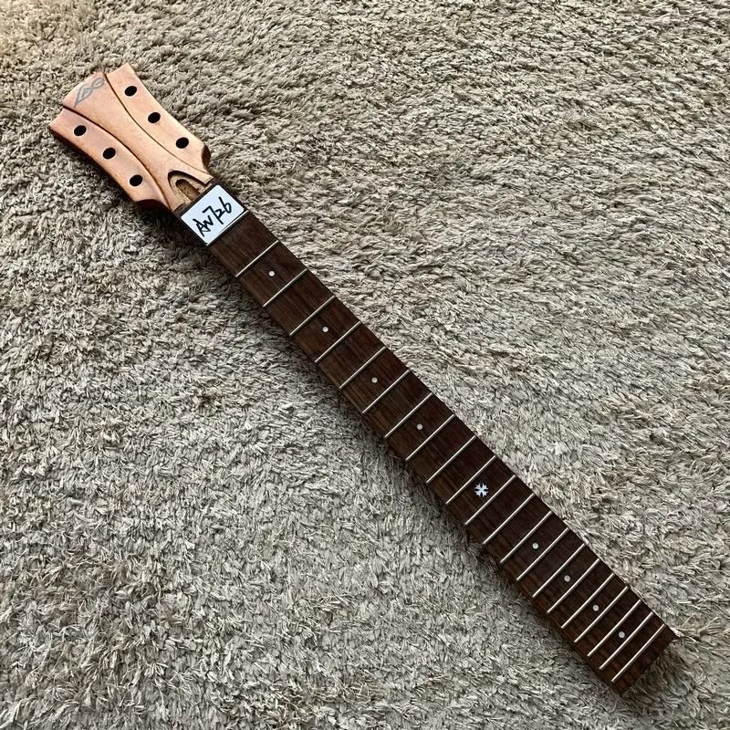 Французская оригинальная гитара LAG LP, шейка для правой руки из красного дерева с правой рукой из красного дерева для лодки «сделай сам» на AN726/727/728/729/730/731 Французская оригинальная гитара LAG LP, шейка для правой руки из красного дерева с правой рукой из красного дерева для лодки «сделай сам» на AN726/727/728/729/730/731