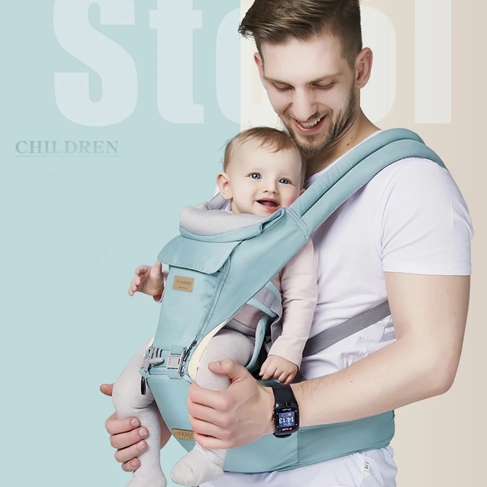 

Baby Carrier Ergonomic 0-48 Month Multifunction Baby Carrier Hip Seat 3 In 1 Kangaroo Baby Wrap Sling Travel Backpack