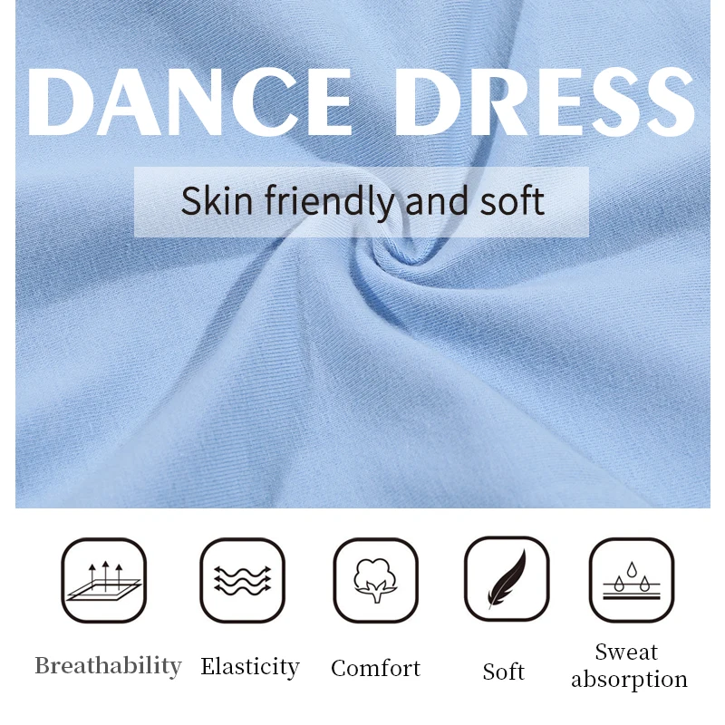 AOQUNFS Ballet Leotards Cotton Ballet Dress Camisole Girls Ballet Dance Dancewear Gymnastics Leotard Strap Ballet Leotard Dress