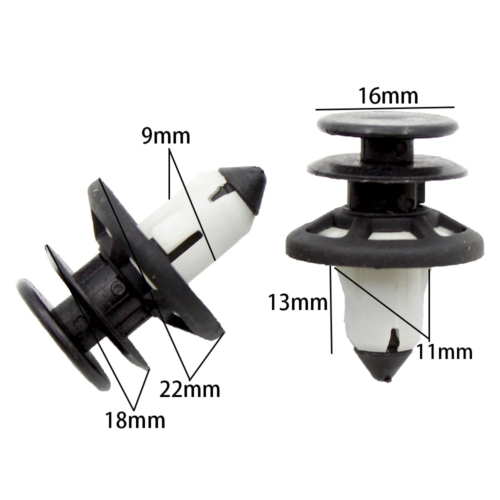 

10 шт. для Jeep Grand Cherokee Chrysler 300, автомобильные фиксаторы панели, зажимы 6509673AA 06509673AA 680809