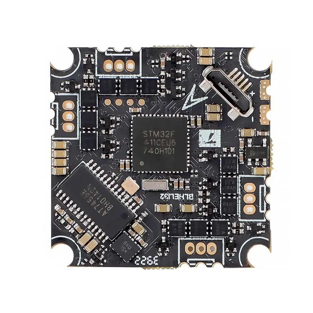 Фото T-MOTOR Новый F411 AIO Flight Control 1S 13A BL32 ESC 96K PWM для гоночного дрона/длинной гоночной зубочистки №1