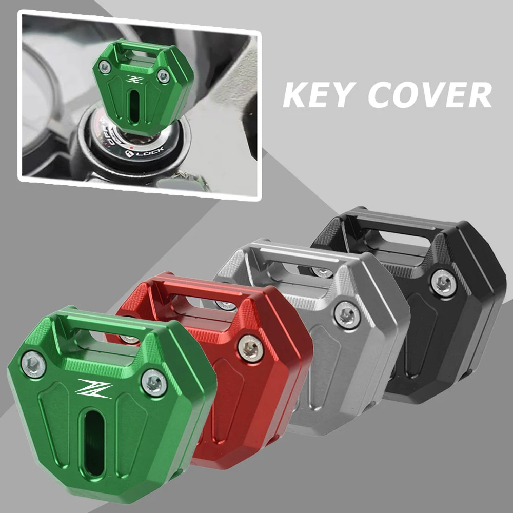 

Z LOGO Motorcycle CNC Aluminum Key Cover Cap Keys Case Shell Protector For KAWASAKI Z400 Z650 Z800 Z900 RS Z1000 SX ZX6R ZX10R