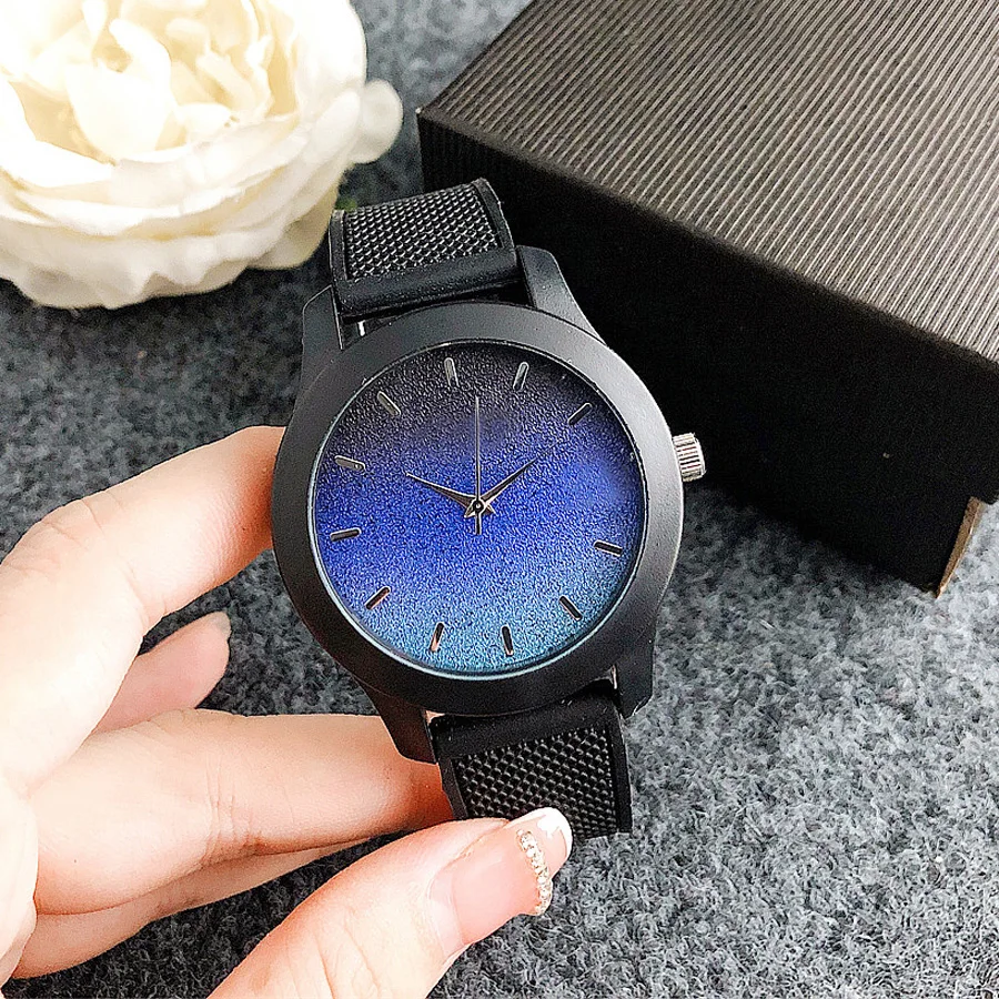 Brand Wrist Watches Fashion Men Women Ladies Girl Couples Crocodile Style Quartz Casual Silicone Band Clock LA15