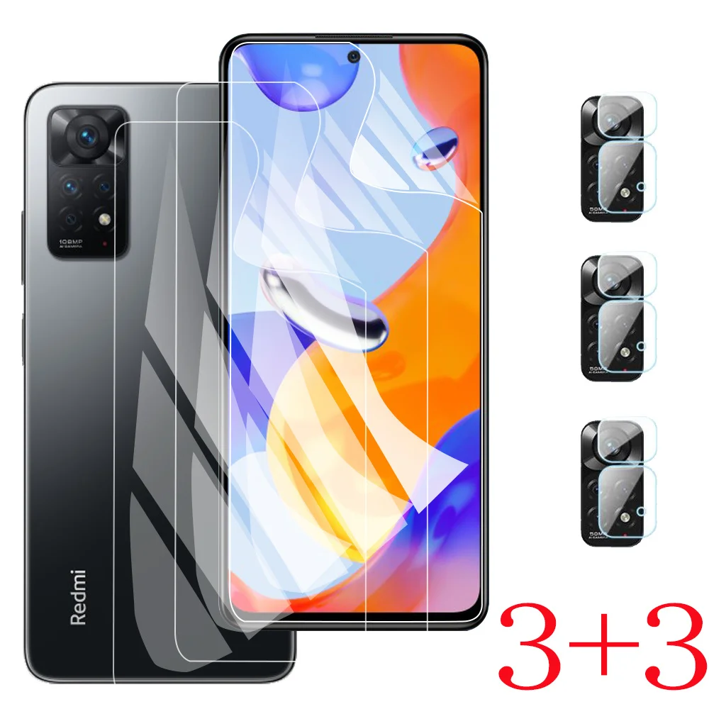 

для сяоми редми ноут 12 про гидрогелевая пленка Xiaomi Redmi Note 11 Pro 5G Global Экраны защитное Redmy Note12 Полное покрытие мягкое а не стекло 12Pro аксессуары ...