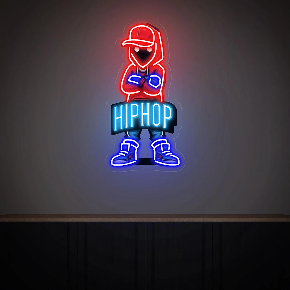 Неоновая вывеска Cool Boy на заказ для студии звукозаписи декор комнаты DJ-бара