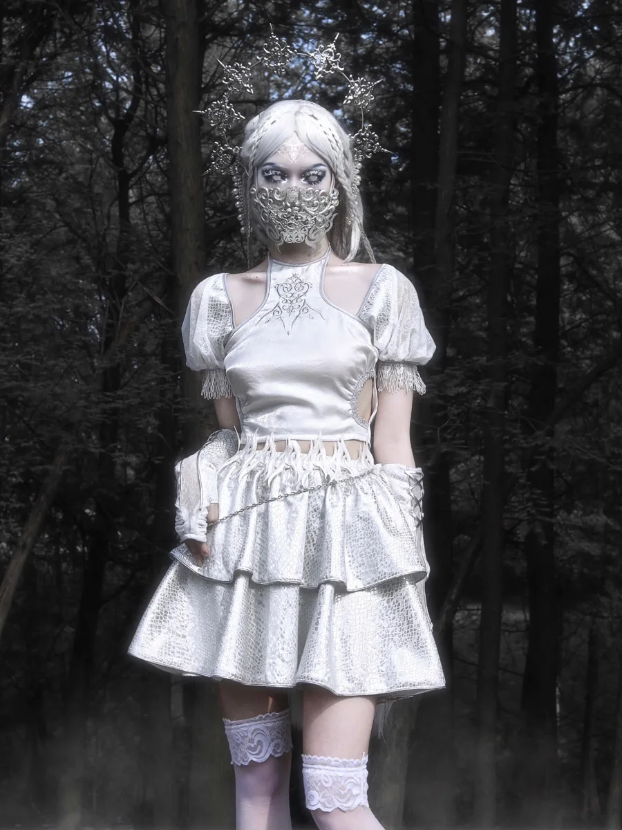 Женские футболки крови белые сексуальные готические летние облегающие