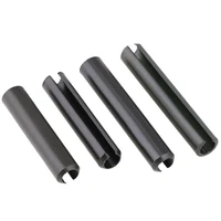 spring pins m5 m10 cylindrical elastic open dowel pins roll pin slotted split tension pins black zinc carbon steel gb879