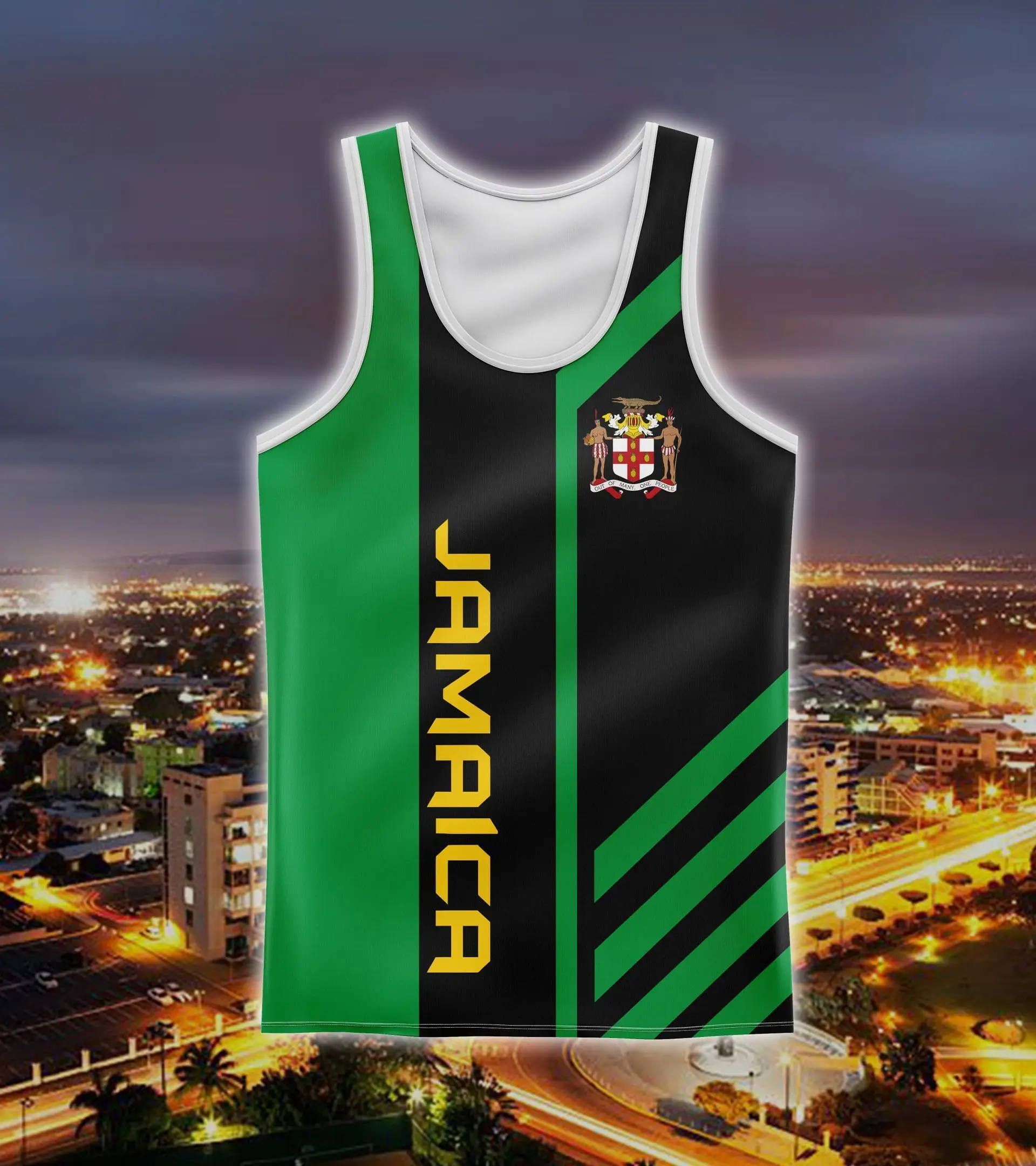 

Майка Мужская Спортивная без рукавов с флагом и гербом оружия