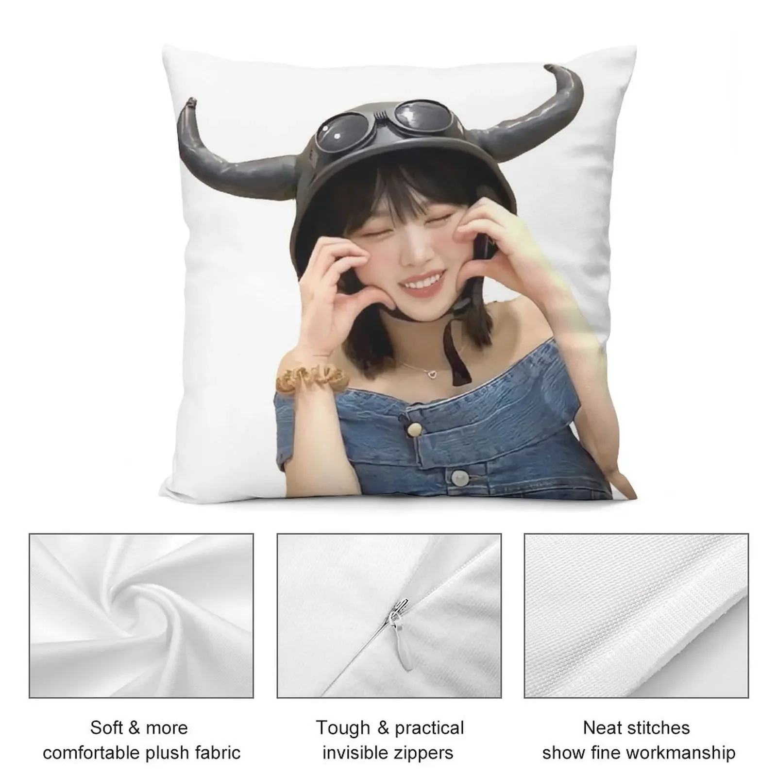 Chaewon pupu печатный чехол для подушки