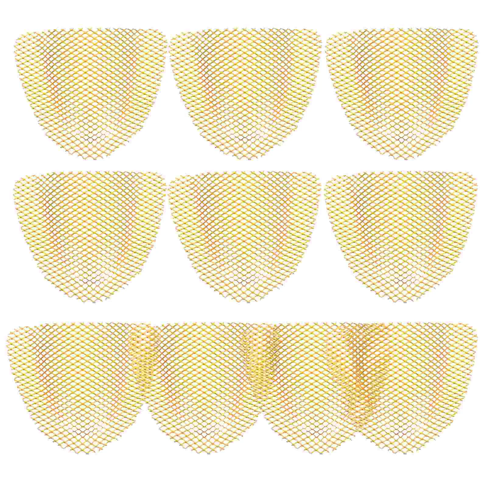 

10 Pcs Dental Reinforcement Mesh Denture Reinforcing Meshes Metal Net Palatal Retention