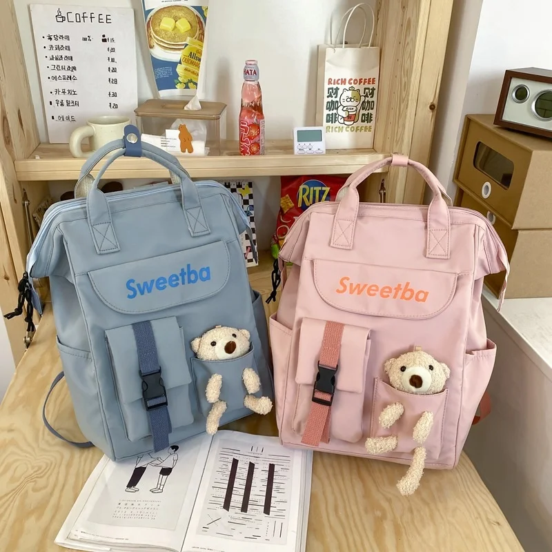 Женский Школьный рюкзак, модные рюкзаки для девочек, школьный рюкзак, Детская сумка, женская сумка, трендовая школьная сумка 2022