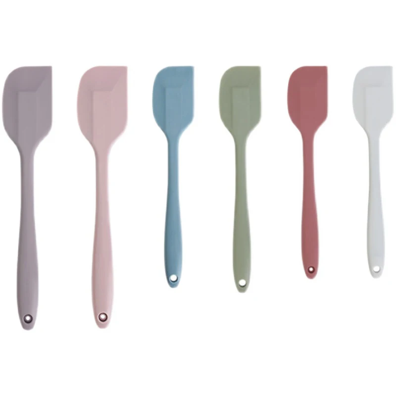 21cm/28cm Long Handle Silicone Cream Cake Spatula Mixing Batter Baking Scraper Brush Butter Mixer Cake Brushes Cake Baking Tools