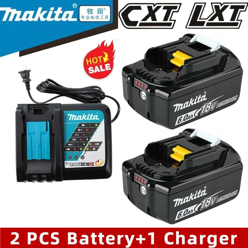 Аккумулятор Makita BL1860b 18 В 6 Ач