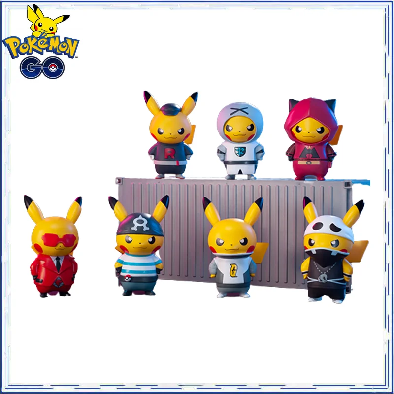 

NEW Pokemon pirate Pikachu Anime action figure In shelf Anime Figures Brand new genuine Childhood memories