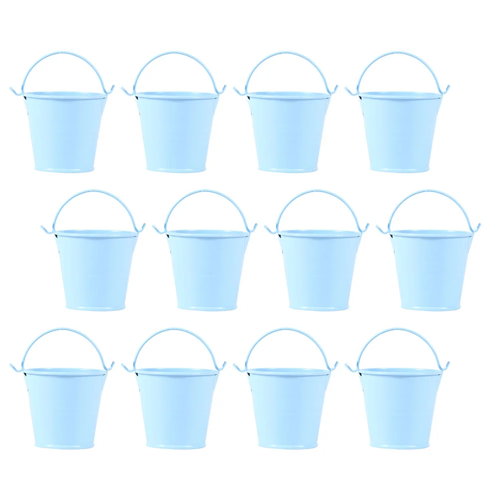 12 шт. жестяное ведро глиняный горшок сочный кашпо суккуленты растения в горшках