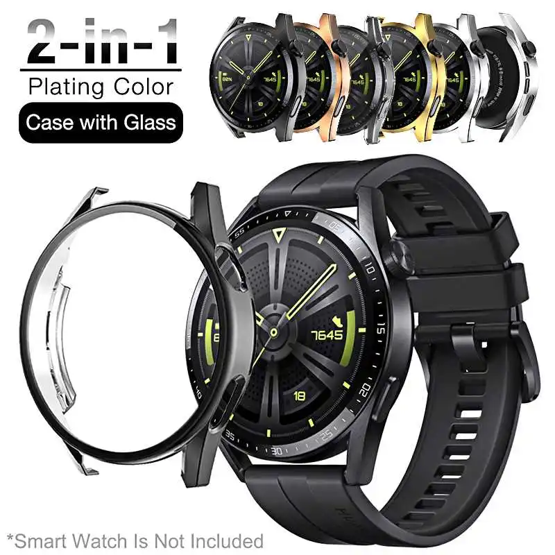 

Nonmeio TPU Watch Case For Huawei Watch GT 3 42MM 46MM 2 Pro Watch Case Cover