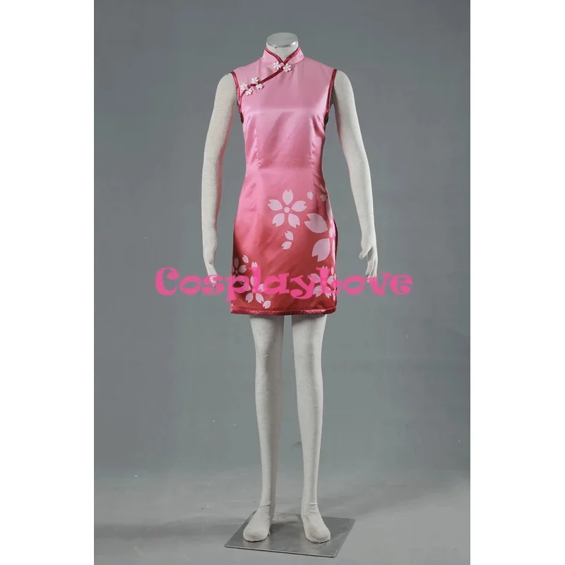 Костюм для косплея последнего поколения Сакура харано китайское платье чонсам