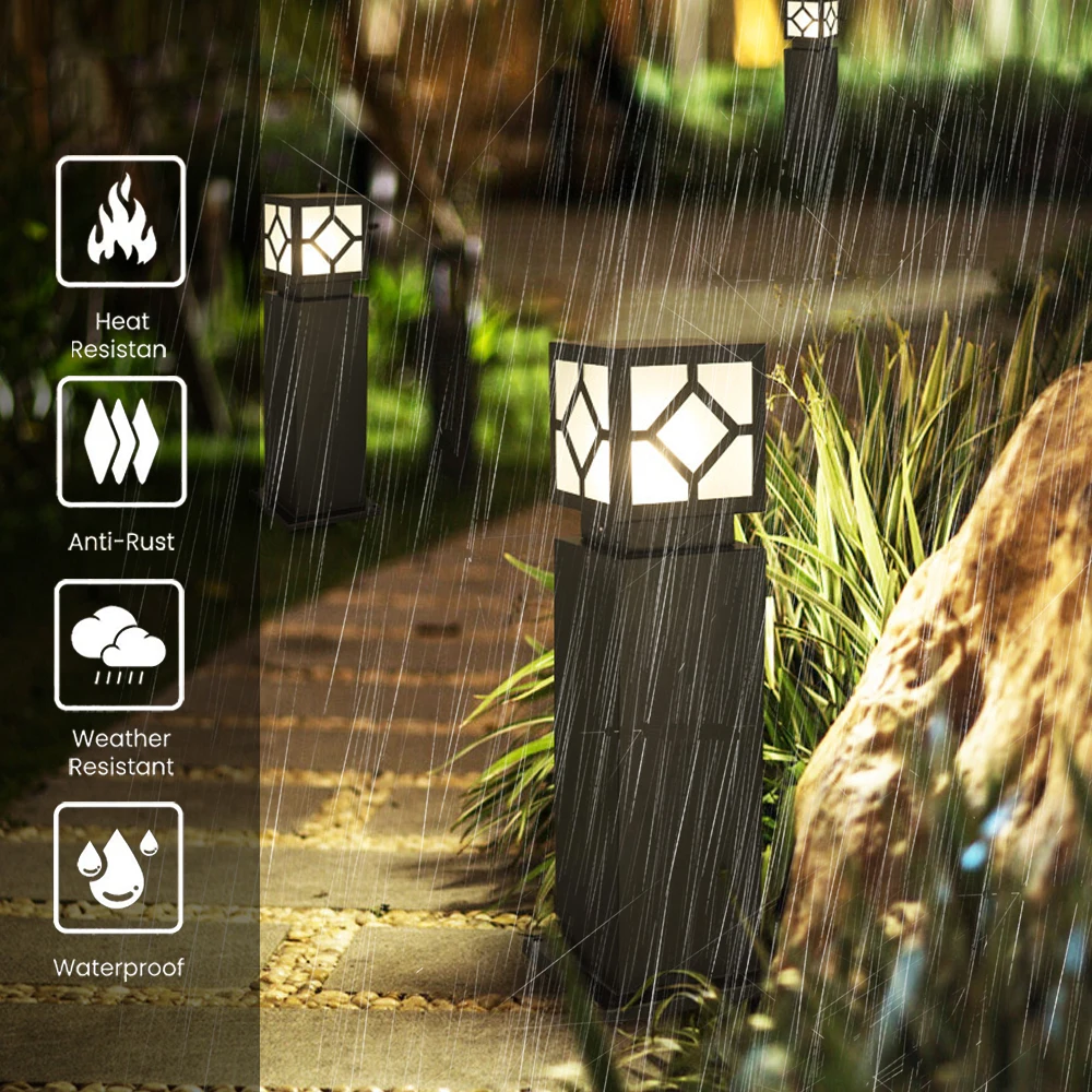 Садовые светильники SANDIY наружные водонепроницаемые лампы для газона двора виллы