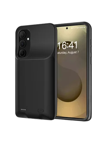 Чехол для зарядного устройства для Samsung Galaxy S25, портативный внешний аккумулятор, чехол для зарядки, чехол для аккумулятора, внешний аккумулятор