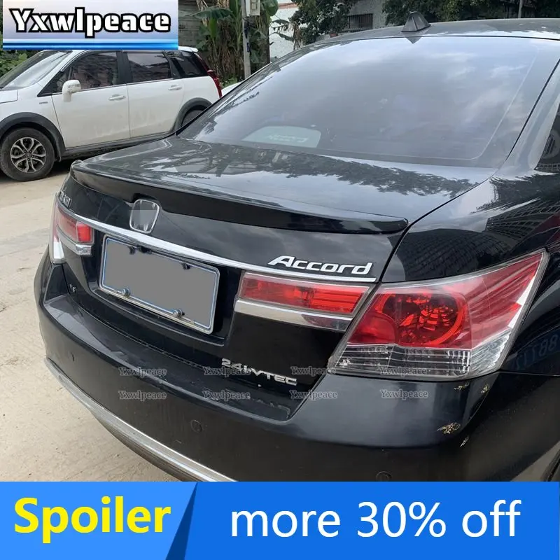 

For Honda Accord 8th 2008 2009 2010 2011 2012 High Quality ABS Plastic Unpainted Color Rear Trunk Spoiler Body Kit Accessories