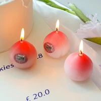 peach scented candles home decorations suitable for birthday party wedding souvenirs handmade gifts soy wax aromatherapy candles
