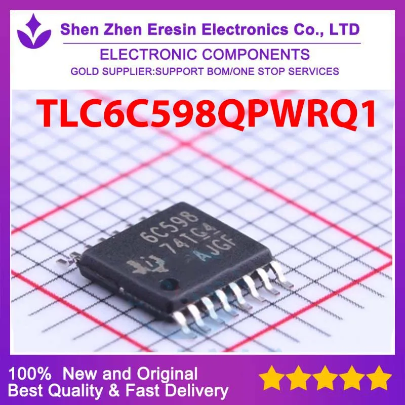 

Бесплатная доставка, 5 шт./лот TLC6C598QPWRQ1 TSOP16, новый и оригинальный