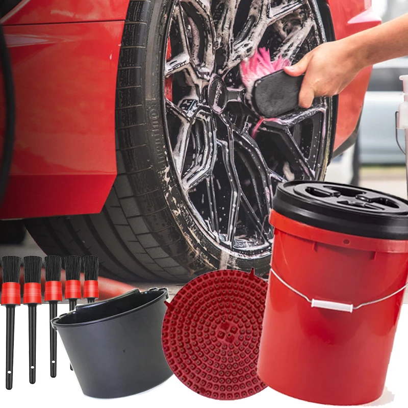 Car Wash Bucket Cyclone Dirt Trap Detailing Plastic Bucket I