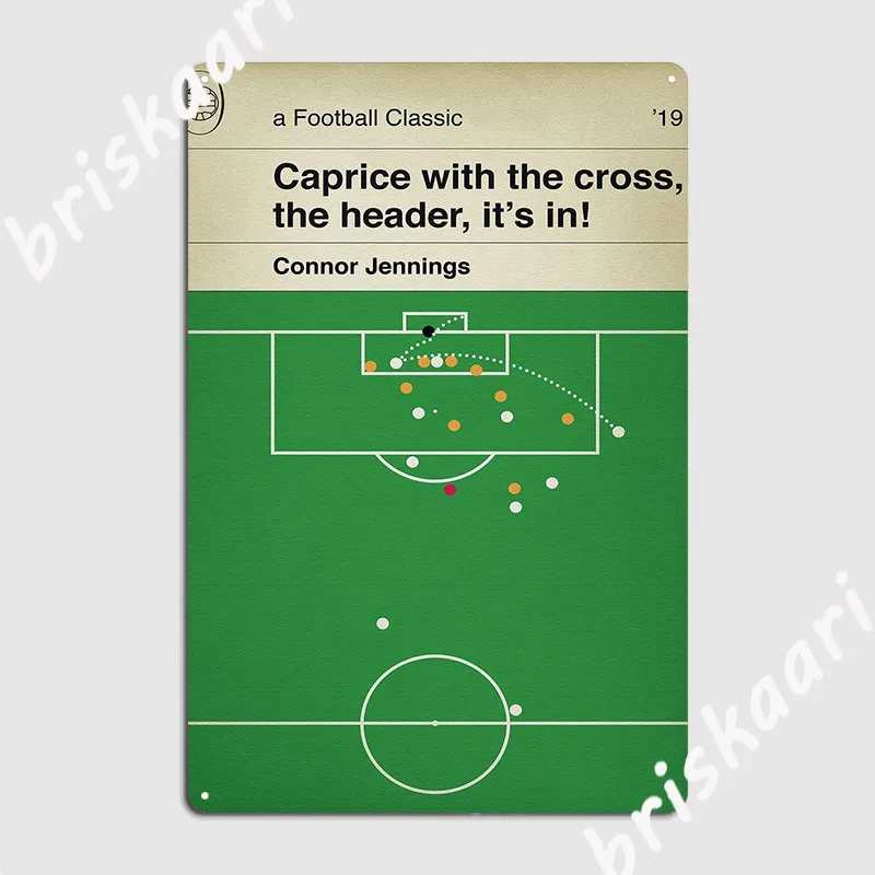 

Tranmere Rovers Goal V New Metal Sign Cinema Kitchen Club Bar Decoration Painting Décor Tin sign Poster