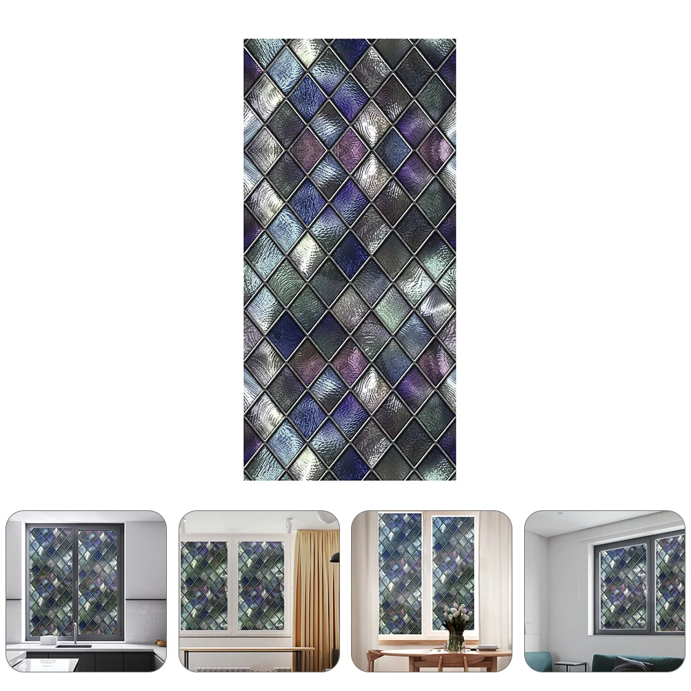 

Cellophane Window Decals Stained Glass Window Cling Blinds Static Window Film Pvc Window Cling Peel Stick Window Film